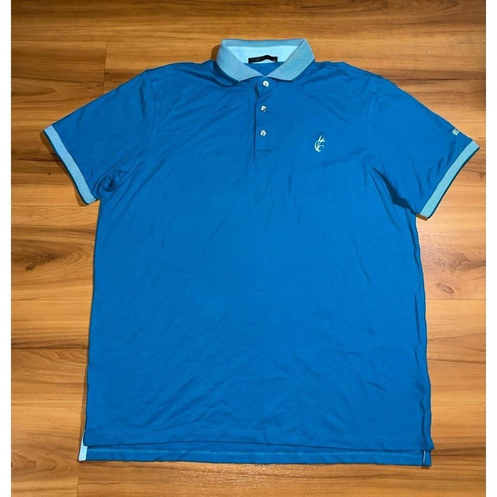 Mens Greyson Golf Polo Sports Preppy Short Sleeve Shirt
